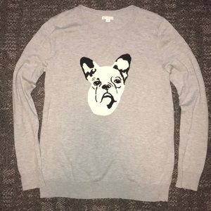 Gap sweater French bulldog